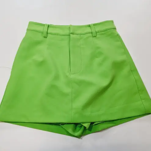 Camila Coelho Elias Skort in Neon Green XS