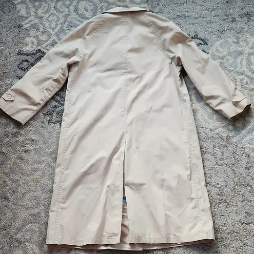Vintage Clipper Mist Trench Coat Khaki 16 Tan