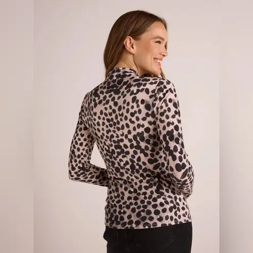 Bella Dahl LONG SLEEVE MOCK NECK TOP NWOT Size S