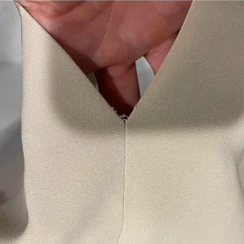 Giorgio Armani Y2K NWT silk skirt tan pencil size pockets sexy office date night