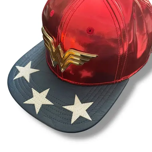 DC Comics Originals Wonder Woman Hat Baseball Cap Snapback High Profile OS Red