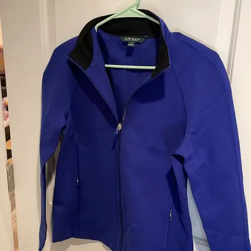 Ralph Lauren Lauren  blue zip up medium