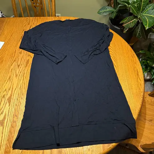 Eileen Fisher  Black Dress Size Medium Viscose