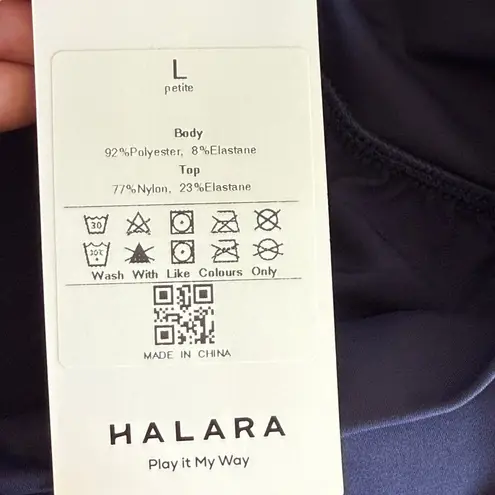 Halara NWT Breezeful Palazzo Flowy Wide Leg Casual Pants in Patriot Blue