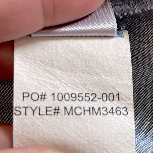 NYDJ Not Your Daughter’s Jeans Vara Indigo Sleeveless Chambray Top MCHM3463 XS