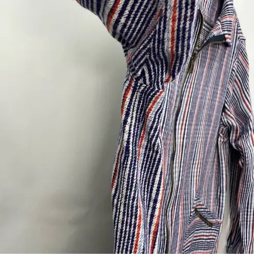 Tribe Kelley Oversized Shacket Size Small Striped