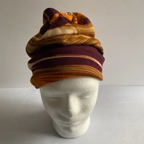 1 pc Women's Stripe Brimless Cap