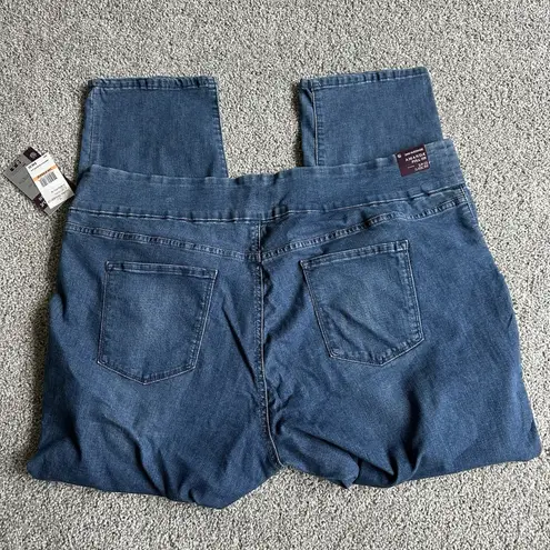 Gloria Vanderbilt NWT Amanda Pull-On Super Stretch Jeans 24w Average