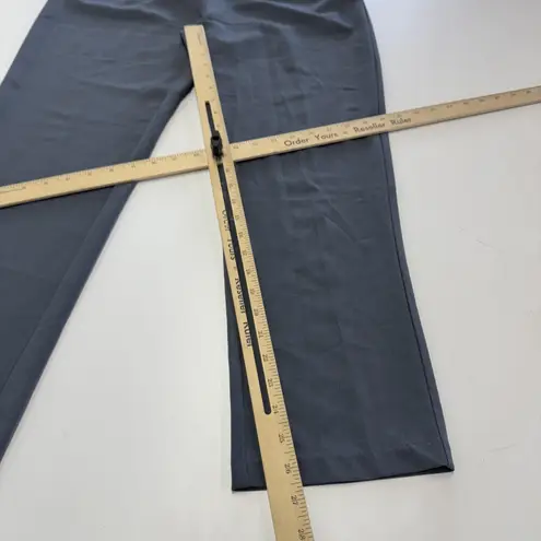 Lulus Pants Womens Large Gray Kick It Straight Leg Flat Front Office Career