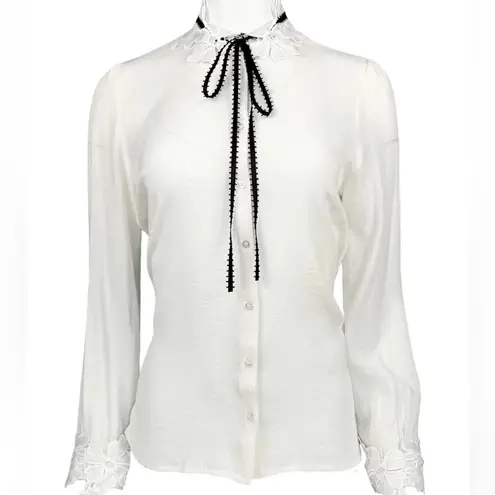 Maje Off White Blouse
1 (XS/S)