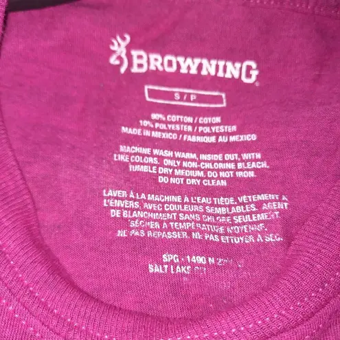 Browning Tee Size Small