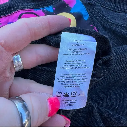 Betty Boop Black Trucker Jean Jacket XS