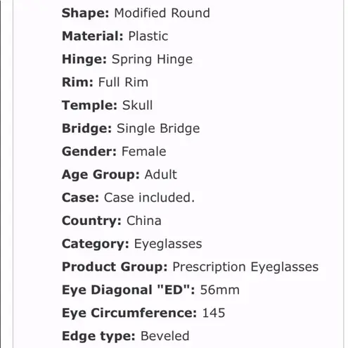 Phoebe Couture Phoebe Prescription Glasses