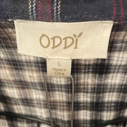 πππBOGOHO πππOddy Mixed Plaid Button Up Shirt