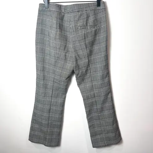 ZARA Woman Grey Plaid Business Casual Pants