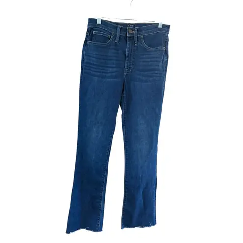 J Crew Blue High Rise Boot Cut Jeans Women's Size 27