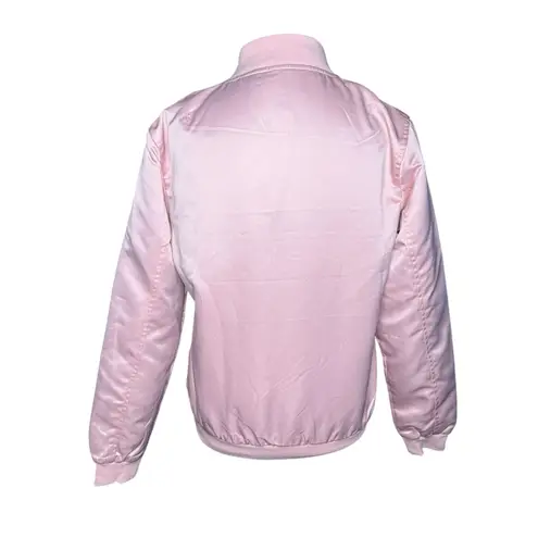 Stüssy Stussy Women's Union Bomber Zip Up Jacket Light Pink Size Small