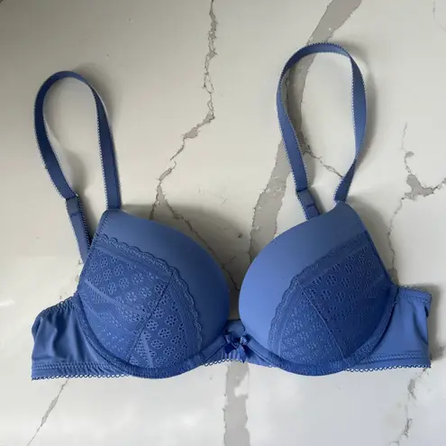 Aerie Blue Brook Push-up Bra