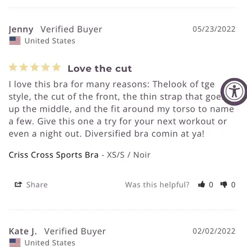 Niyama Sol Icy Blue Criss Cross Sports Bra sz L/XL NWT