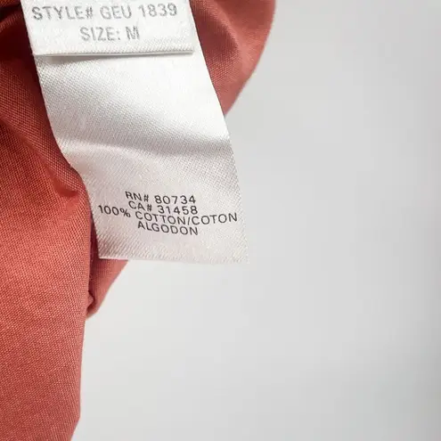 Vintage Y2K 2000s Puka Shell Beaded Tunic Tie Back Tank Top Pink