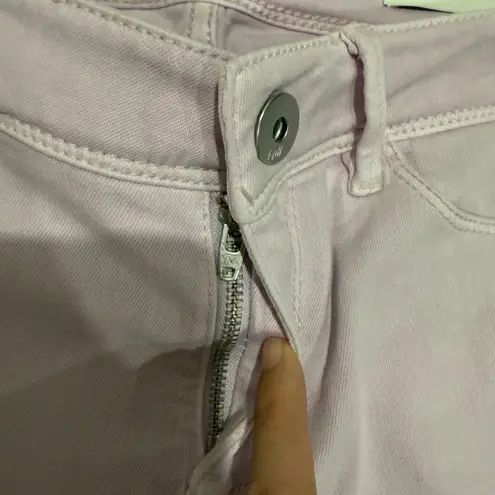 J. Jill Authentic Fit Slim Ankle Pants Lavender Size 2 Petite Stretch Comfort Purple