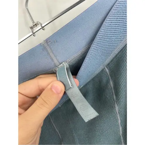 SKIMS blue cotton ribbed lounge leggings size xs