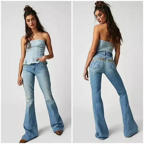 💕MOTHER SUPERIOR💕 MOTHER x BOWIE The Super Cruiser ~ The Jean Genie 30 NWT Blue