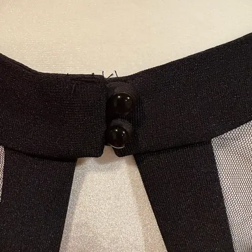 Crystal Doll Black and White Fit and Flare
Dress