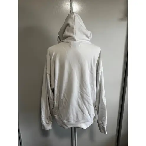 Tna Oversized Hoodie Pullover Sweatshirt Comfy Athleisure Women's Size 2 White