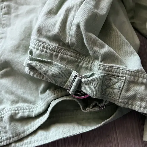 Treasure & Bond Jacket Womens Small Cotton Green