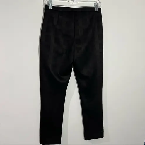 Munthe Black Plaid Trouser Pants Size 2 EU 34