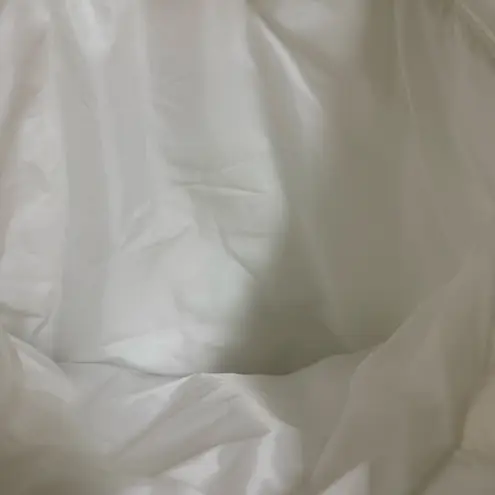 Bath & Body Works White Iridescent Puffer Tote Bag NEW