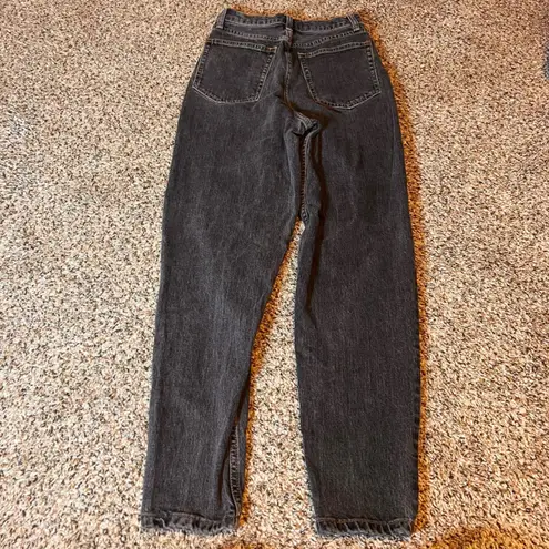 We Wore What High Rise Black Wash Denim Jeans Size 25
