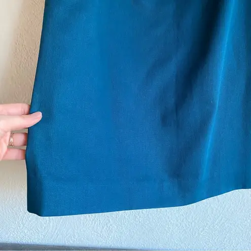 Pendleton Vintage Turquoise Pencil Skirt EVC - with pockets! Size 10