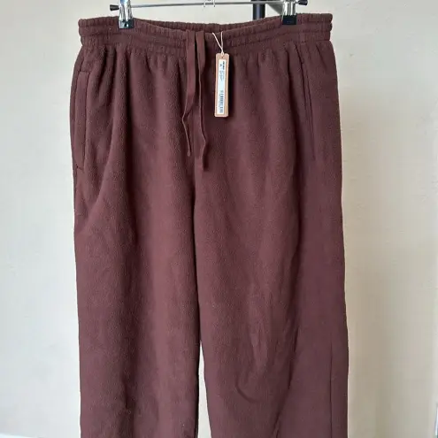 SKIMS  Fleece‎ Lounge Pant Size M  Cocoa AP-LPT-2171