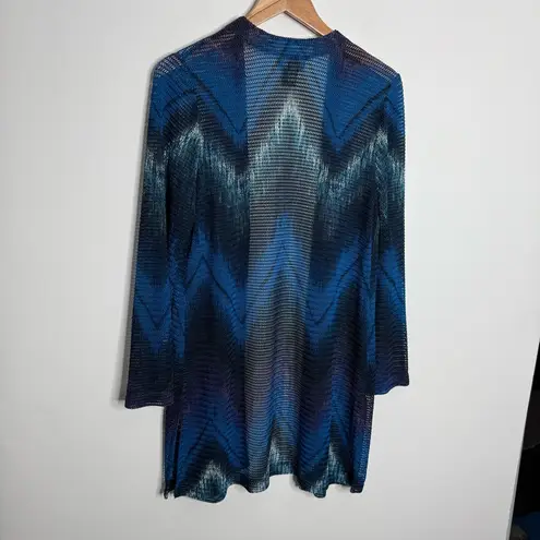 Chico's  Travelers Collection Open Front Classic Mesh Cardigan‎ Medium Chico’s 1