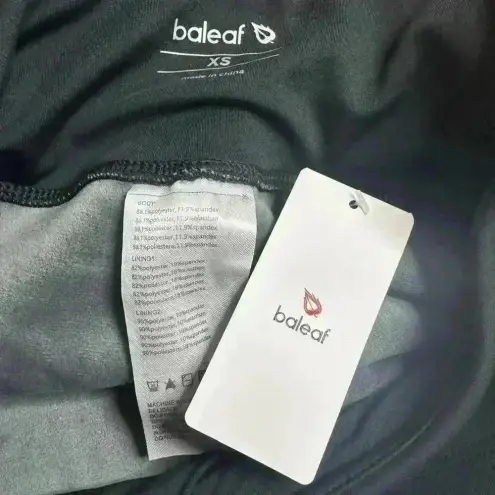 Baleaf  fleece lined joggers black Sz XS NWT