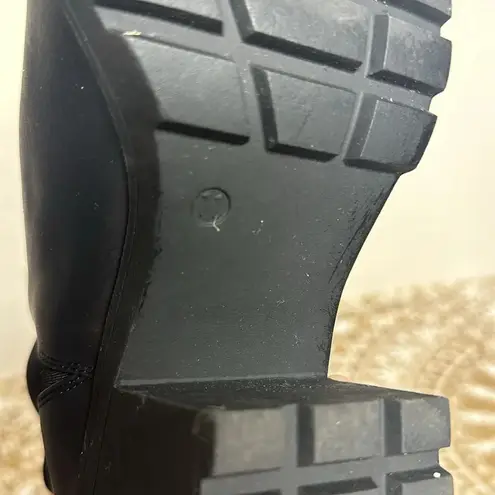 X-Appeal Laura Black Stretch Side Ankle Boots Women's Size 11 M