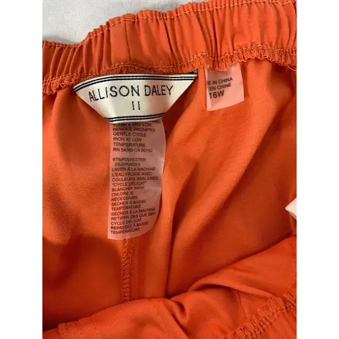 Allison Daley Women's Mandarin Orange Dress Pants