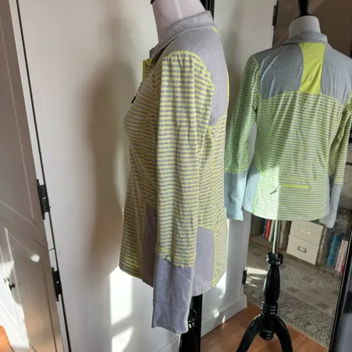 MPG Sport MPG Large Yellow & Gray Sweatshirt