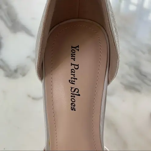 💎💕 Your Party Shoes • Harlow Wedding Heels 💕💎 White Size 5.5