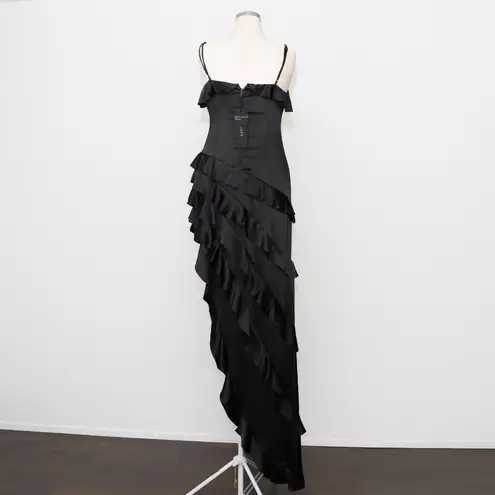 Elliatt - Kyla Asymmetrical Ruffle Gown