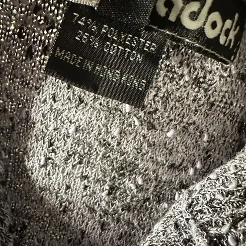 Jamie Sadock Textured Full Zip Sweater Women Size L Cozy Pockets Cabincore Purple Size L