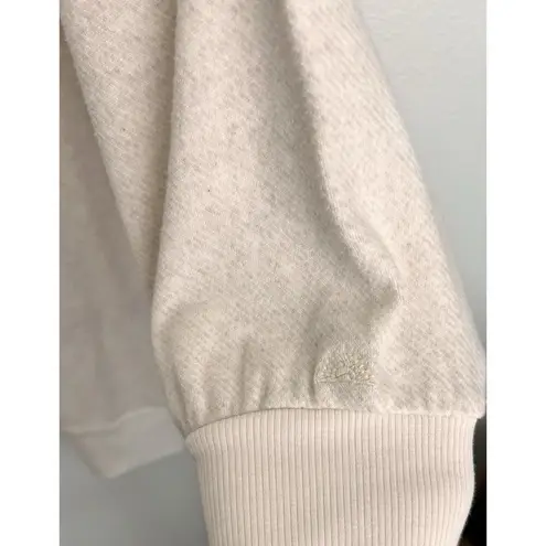 Faherty Legend Quarter Zip Dress Sweater Flowy Off White Size XL Minimal Soft