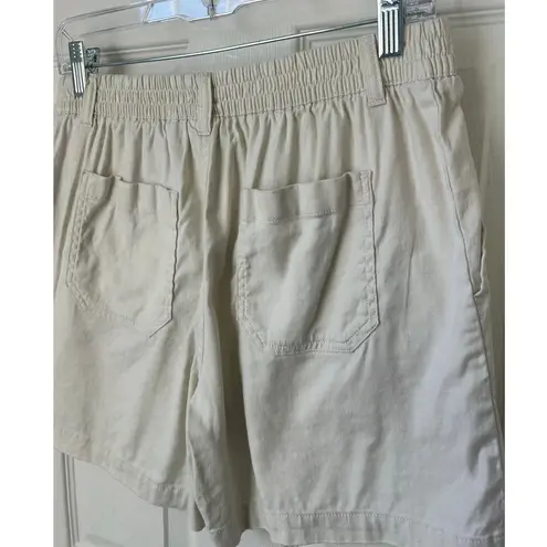 L.L. Bean Comfort Stretch Cotton Linen Shorts