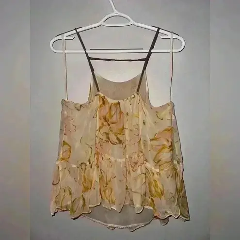 HD in Paris Anthropologie Joselyn Cami Flowy Tank Top | Women’s M Easter