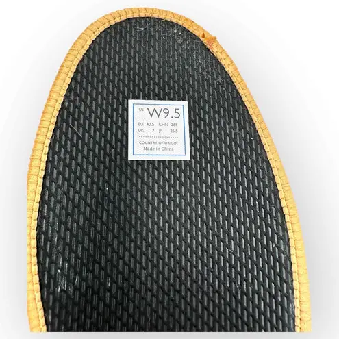 Rothy's Camo Cats Tan Textile Rubber Sole Slip On Sneakers Womens Size 9.5