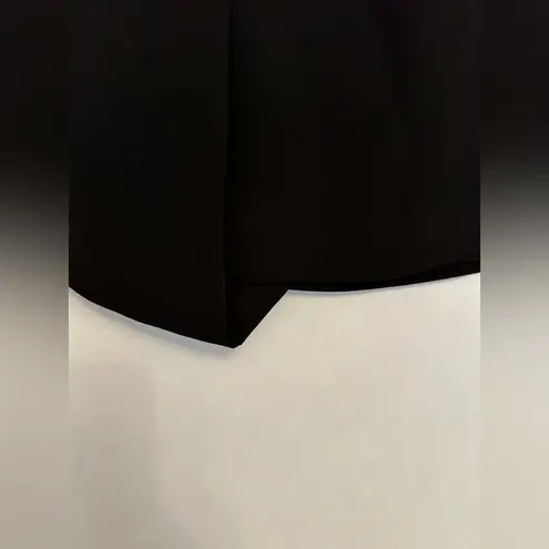 IRO Paris Brooke Draped Black Zip Ruched Side Skirt Size FR 38/US 6 Asymmetrical