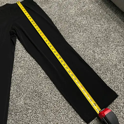 Susan Graver New Black Wide-Leg Business Casual High Waisted Pants MP