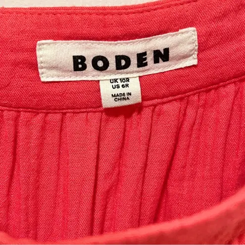 Boden USA Boden Nadia Double Cloth Maxi Skirt 6 Jam Red